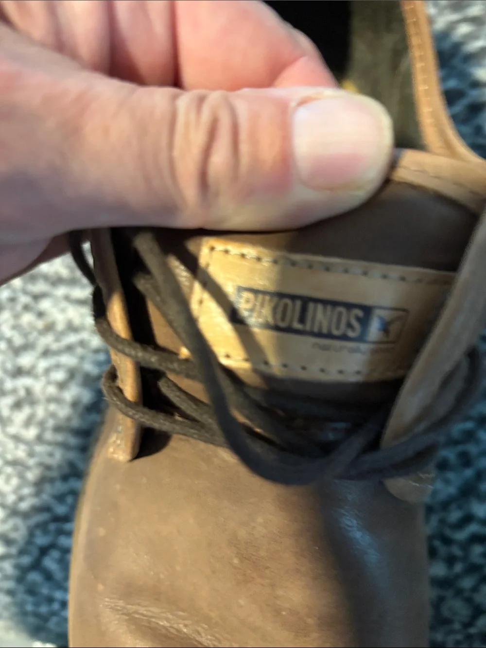 Pikolinos Men’s Size 10.5 (EU 44) Brown Leather Derby Shoes Excellent Condition!